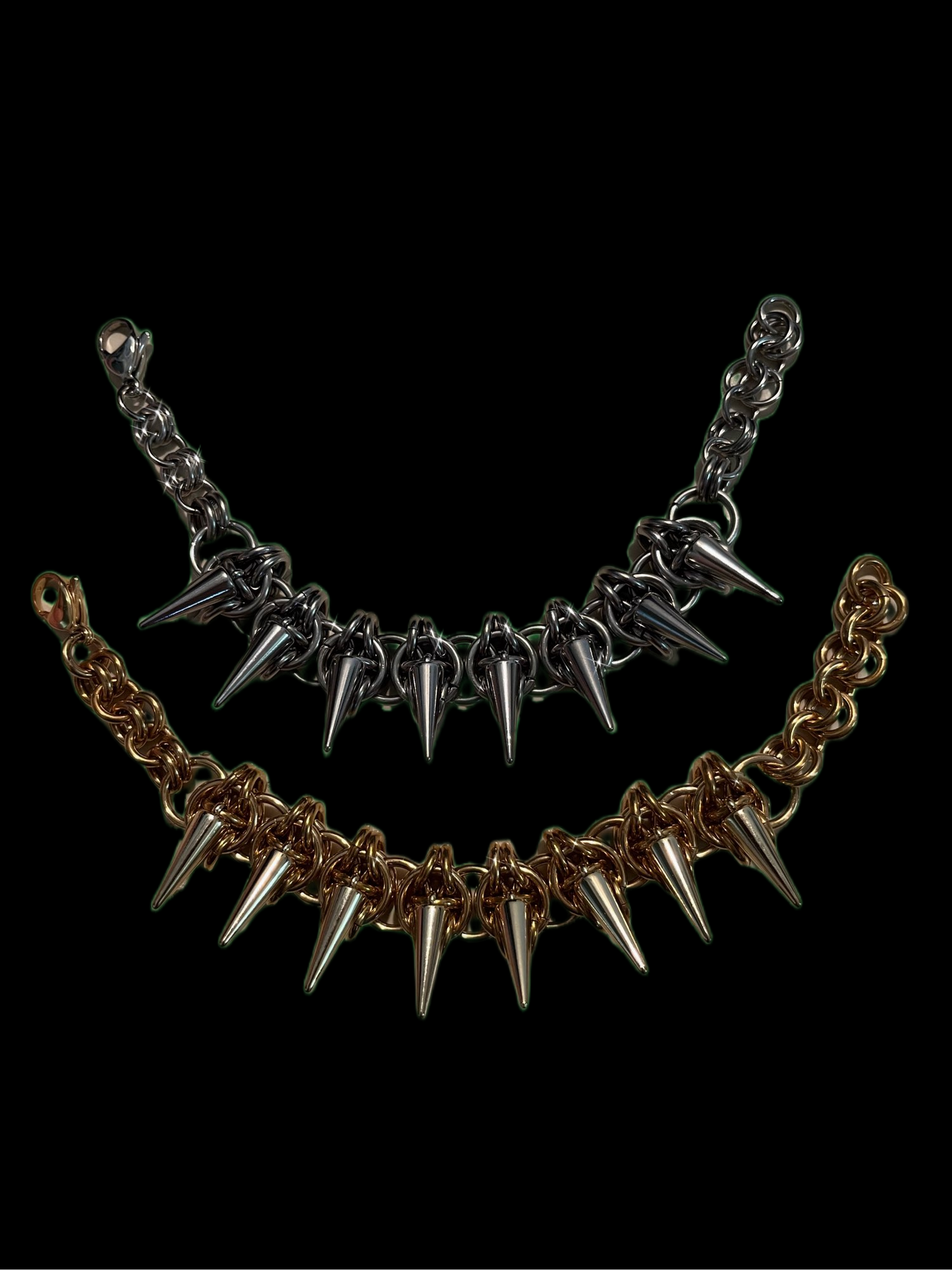 spiked bracelet